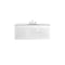 James Martin Vanities Athens 60in Single Vanity, Glossy White w/ 3 CM Eternal Jasmine Pearl Quartz Top E645-V60S-GW-3EJP - alternate 3